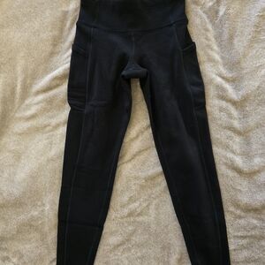 Athleta Black Polartec Powerstretch Leggings